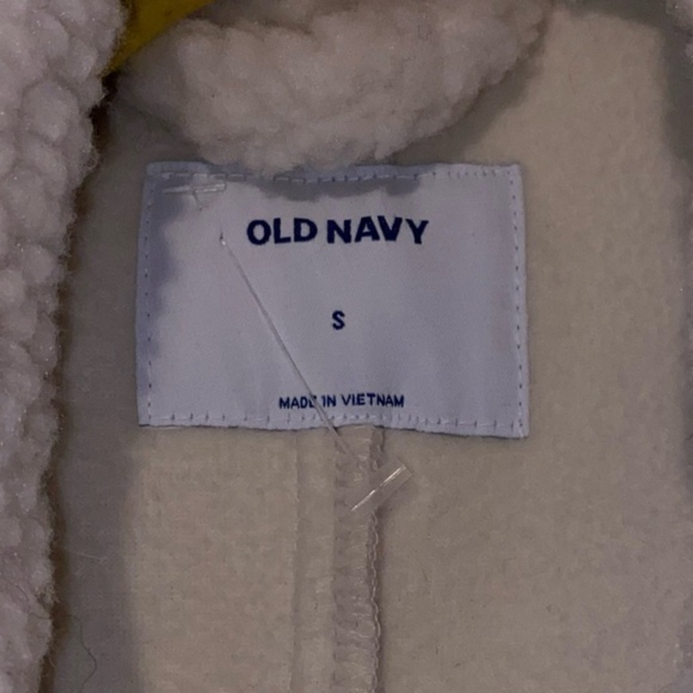 NWT Sherpa Moto Jacket white - Picture 4 of 7